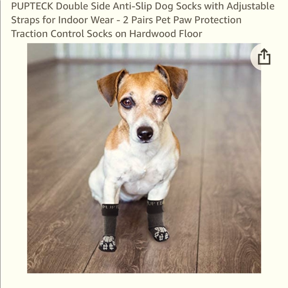 Pupteck Double Sided Anti-Slip Dog Socks